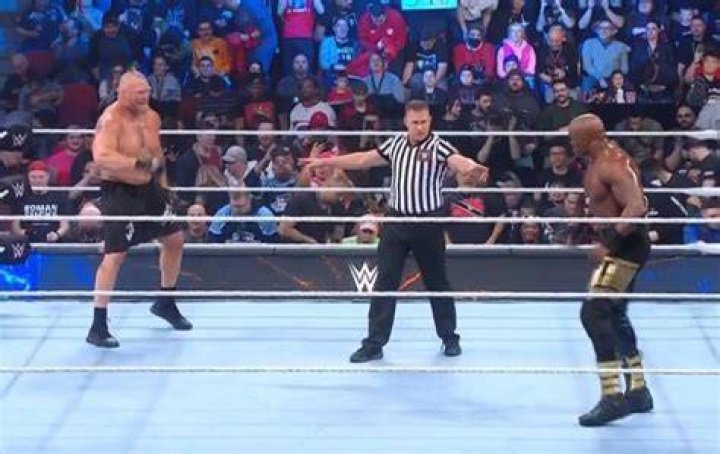 Bobby Lashley Defeats Brock Lesnar by Disqualification