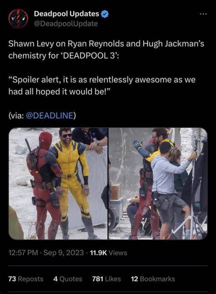 Deadpool 3 Was Halfway Finished Filming Before Shutdown