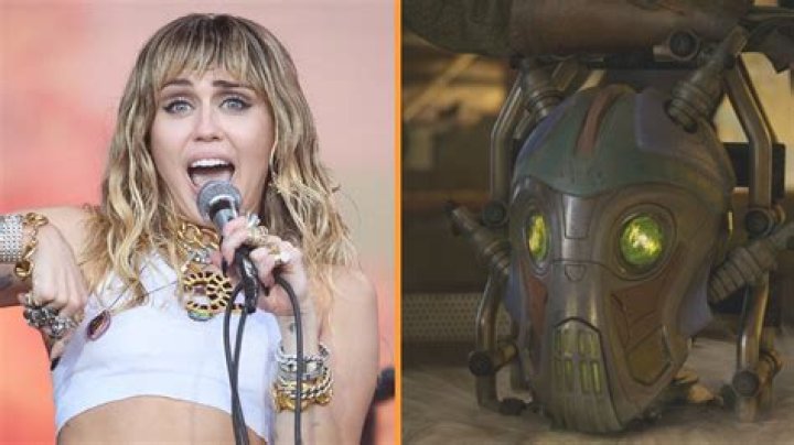 Miley Cyrus Mainframe Guardians Galaxy 2
