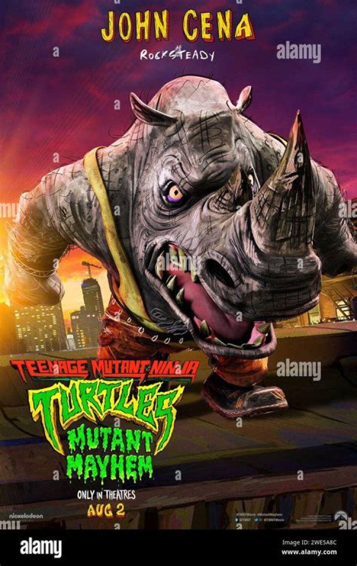 Mutant Mayhem Cast as Rocksteady